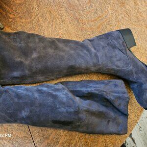 Womens tall pull on boots- leather